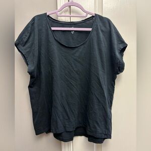 J.Jill women’s scoop neck slub tee